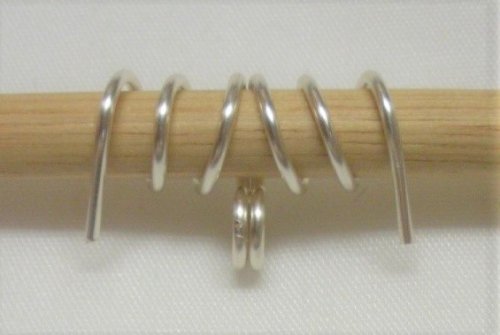 Judy Larson's Make Simple Wire Slide Bails - , Findings & Components, Toggles & Clasps, Earwire & Headpin, Coiling, Coiling Wire, Wire Coiling, simple slide bails